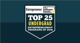Top Undergraduate Entrepreneurship Programs