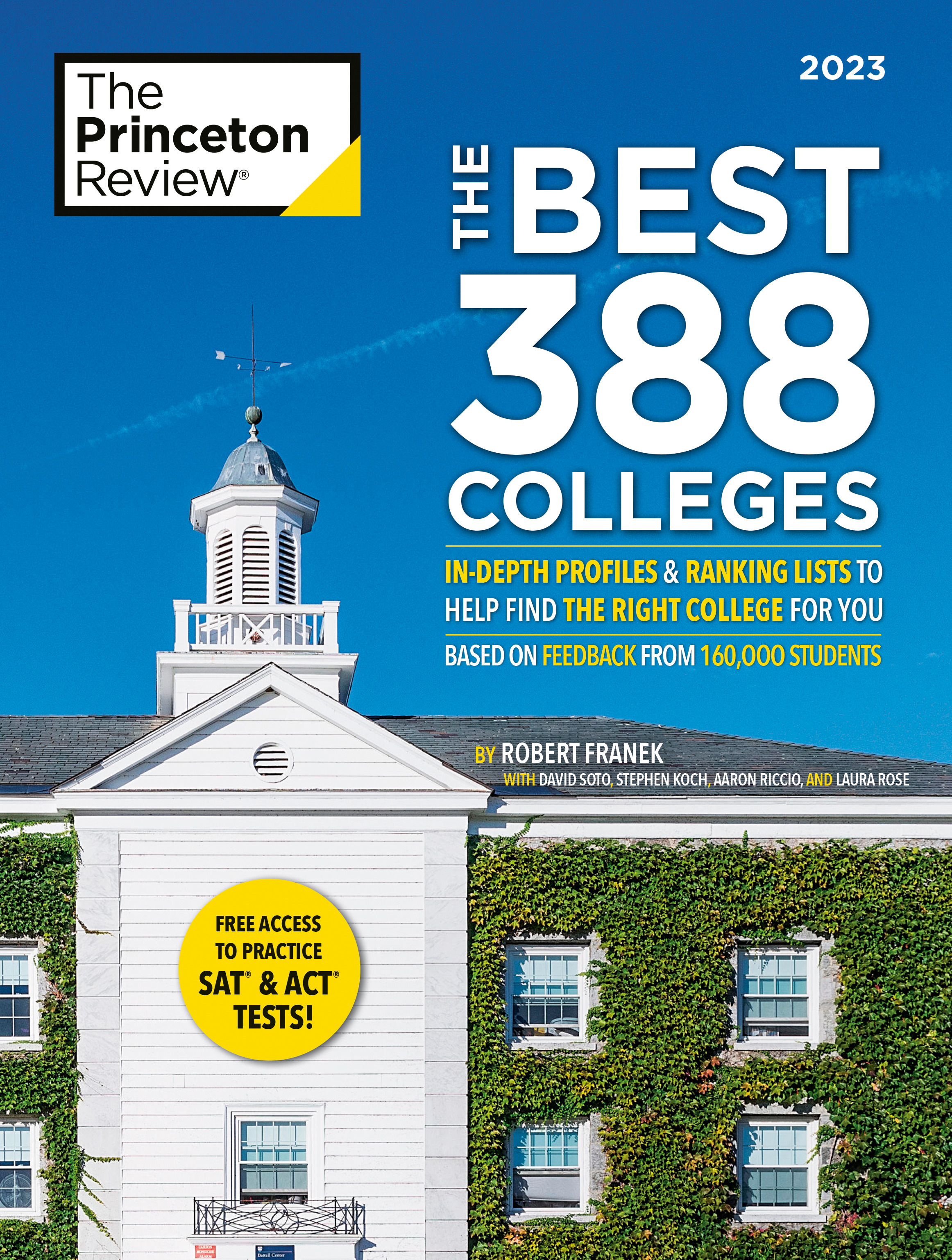 The Best 388 Colleges: 2023 Edition Buy Book