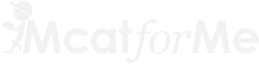 MCAT for Me logo for dark backgrounds