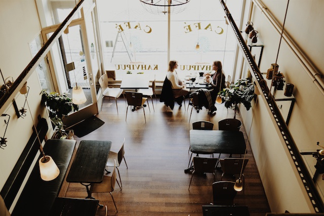 Informational Session at a coffee shop