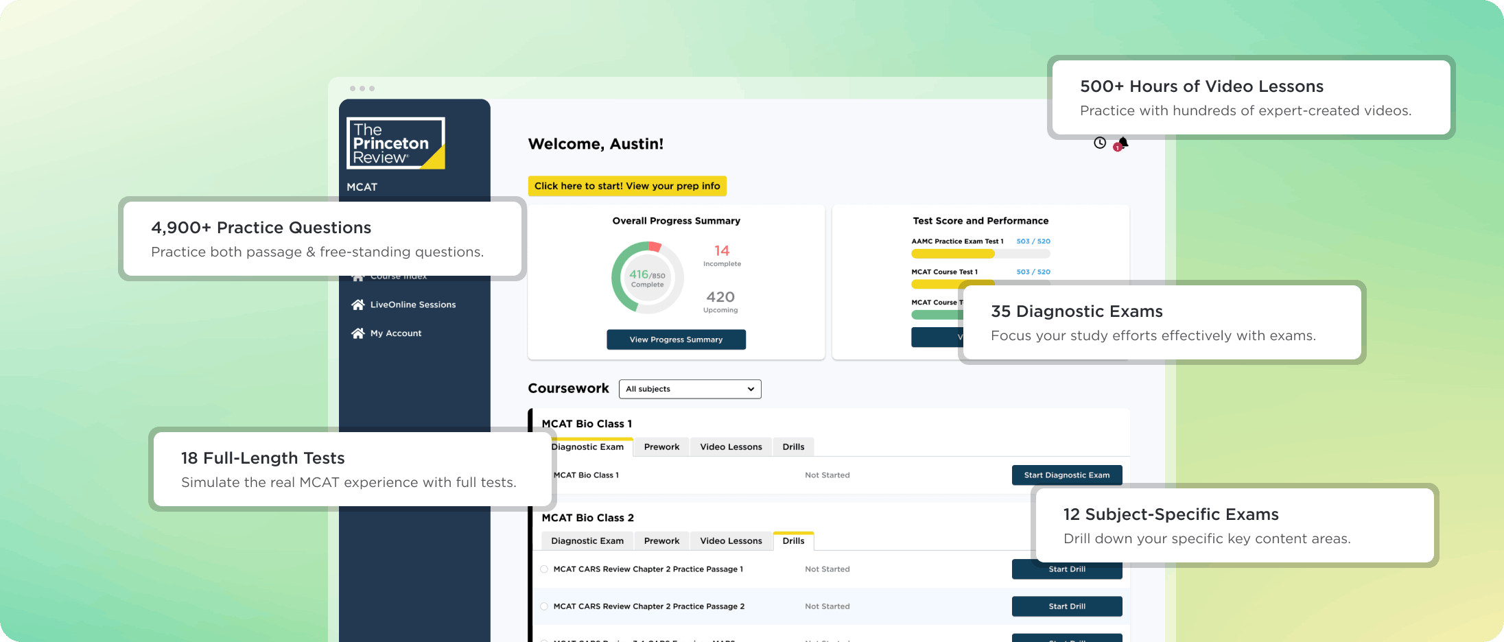MCAT Self-Paced Free Trial preview