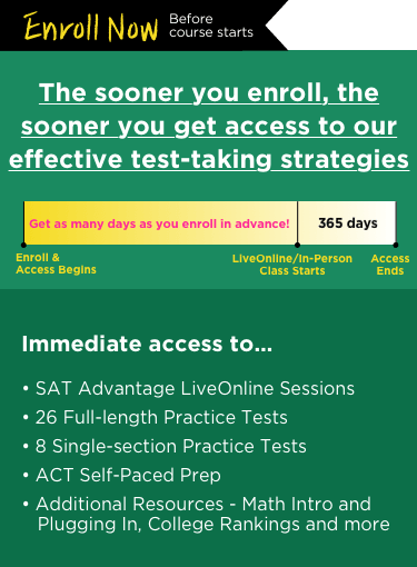 sat essentials green banner mobile