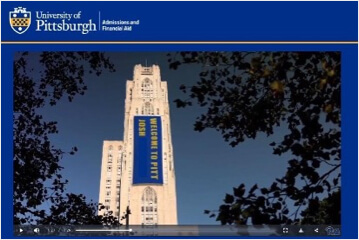 University of Pittsburgh video screenshot